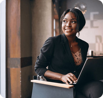 laptop lady