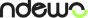 ndewo black logo